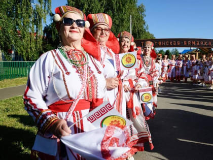 В Тетюшах широко отметили праздник мордовской культуры «Валда Шинясь»