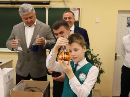 Первый в Татарстане «зеленый класс» открыт Зеленодольском районе