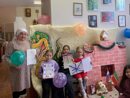 Игровая программа для ребят в музее Газиза Кашапова