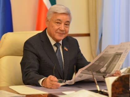 Поздравление Председателя Государственного Совета           Ф.Х. Мухаметшина с Днем российской печати