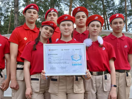 Лучший отряд по профилактике правонарушений