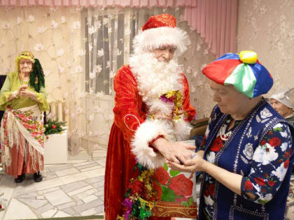 Старый Новый год отметили в Верхнеуслонском доме-интернате