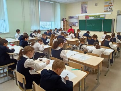 Специалисты Департамента на Всероссийских проверочных работах