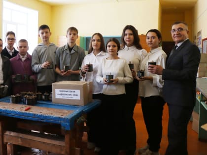 Ученики Андреевской школы с начала спецоперации изготовили порядка 3 тысяч окопных свечей