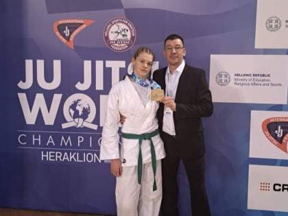 Валерия Нойкина - чемпионка мира по джиу-джитсу среди юниоров