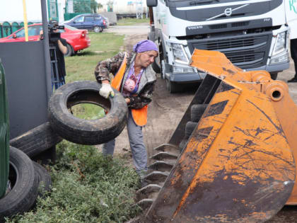 Новый пункт сбора отработанных шин открыт в городе
