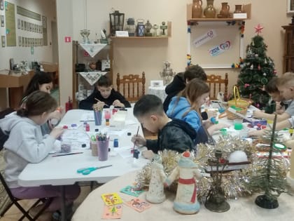 Новогодние мастер-классы для детей и взрослых в Аксубаевском краеведческом музее