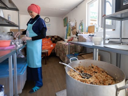 В Казани открылся девятый пункт выдачи горячего питания нуждающимся