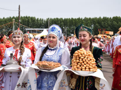 Сегодня в районе празднуем яркий и самобытный праздник чувашской культуры – Уяв!