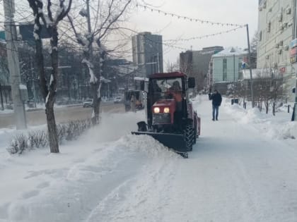 Очистка снега в Альметьевске: планы и задачи на день