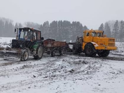 Ведутся работы по органическому удобрению полей