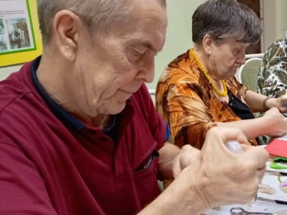 Мастер-класс к празднику в Верхнеуслонском доме-интернате