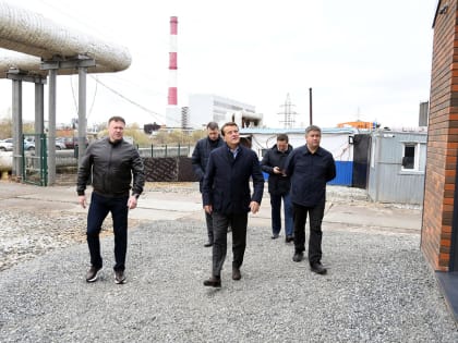 Мэр Казани побывал на стройплощадке новой базы МУП «Городское благоустройство» на улице Фатыха Амирхана