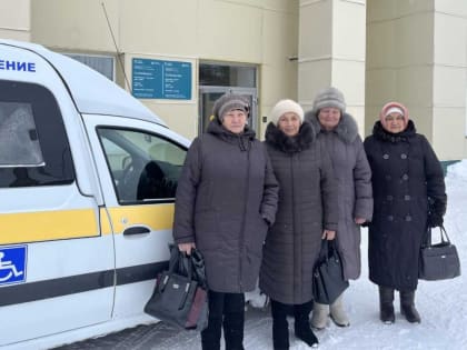 Доставка граждан старше 65 лет в ГАУЗ “Аксубаевская ЦРБ”