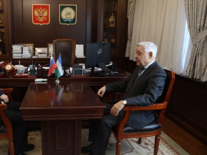 Фарид Мухаметшин встретился с Председателем Государственного Собрания – Курултая Башкортостана Константином Толкачевым