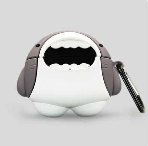 For OPPO Enco Air Case Cartoon Dogs Funny Silicone Protective Cover for oppo Enco Air 2 Wireless Bluetooth Earphone Case