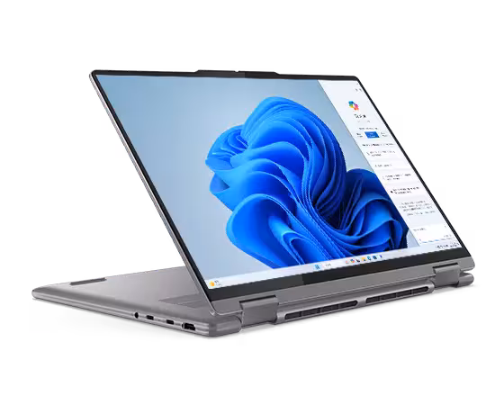 Lenovo Yoga 7 2-in-1 (14" AMD Ryzen) - | Windows 11 Pro| 8GB LPDDR5 6400MHz|16GB LPDDR5x 6400MHz| Rapid Charge Express| Dolby Atmos® Audio| USB-C 4 | HDMI 2.1 TMDS| 	14" WUXGA| 1080P FHD IR/RGB Hybrid | Backlit, Storm Grey| Arctic Grey| USB-A 3.2 Gen 1