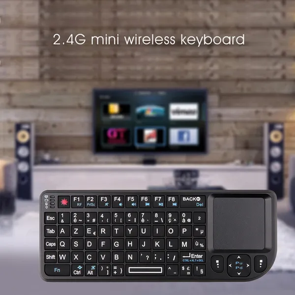 HOT Mini 2.4G RF Wireless Keyboard Spanish French 