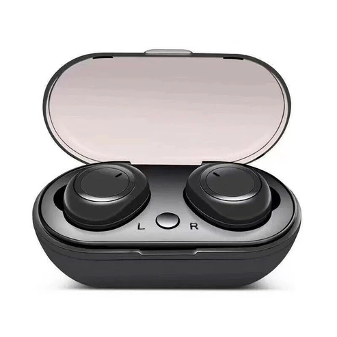 Bluetooth 5.0 Earpiece Driving Trucker Wireless Headset Earbuds Noise Cancelling