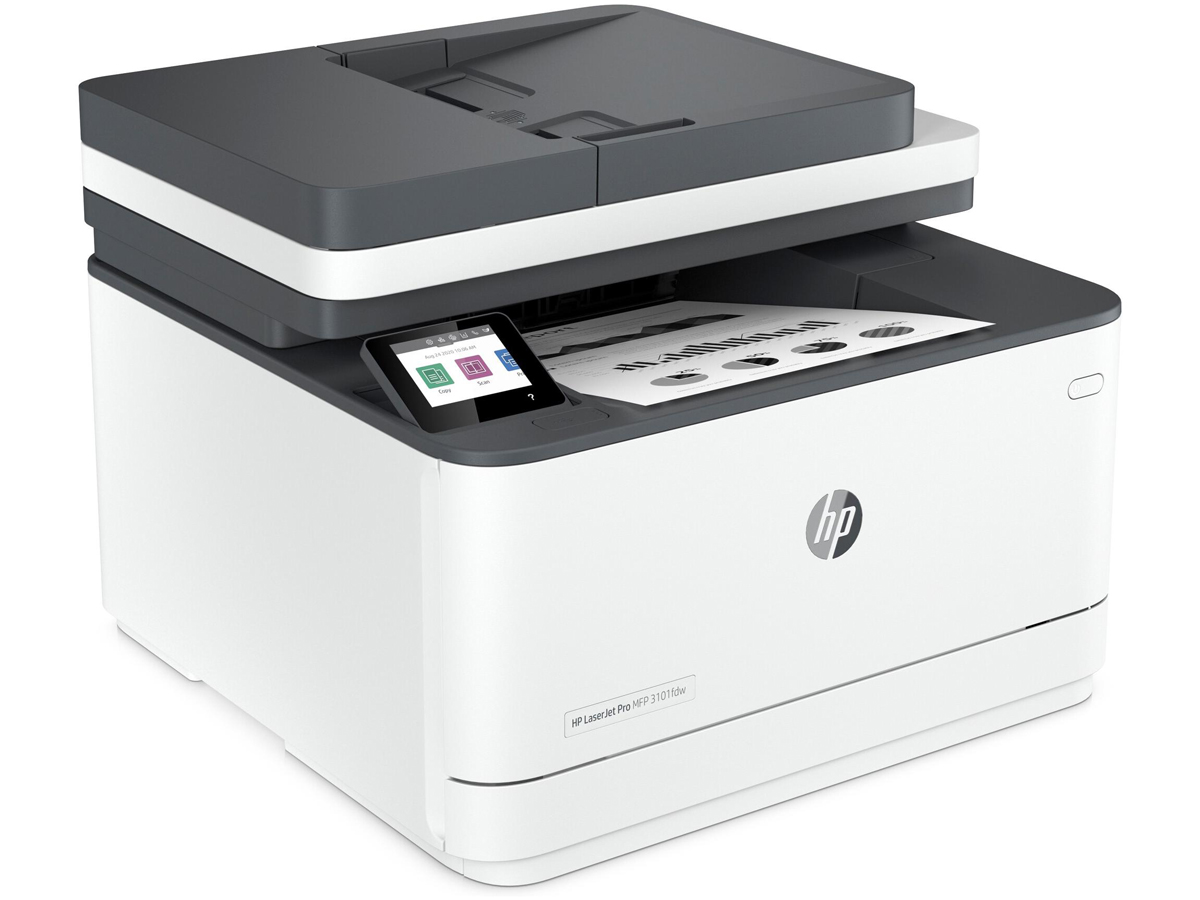 MANUFACTURER RENEWED HP 3101FDW LJP MONO MFP 35PPM PRINT COPY SCAN FAX DUPLEX