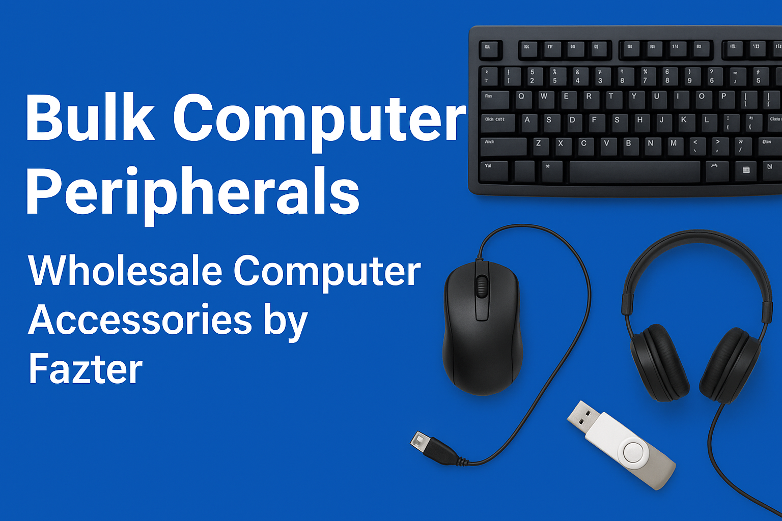 Bulk Computer Peripherals & Wholesale Accessories for Every Workplace