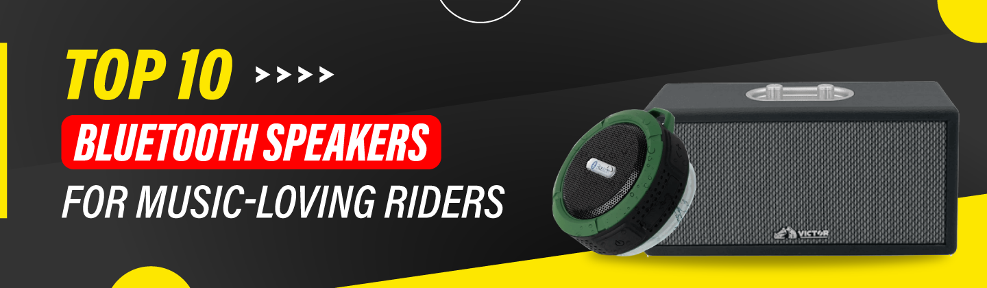 Top 10 Motorcycle Bluetooth Speakers for Music-Loving Riders