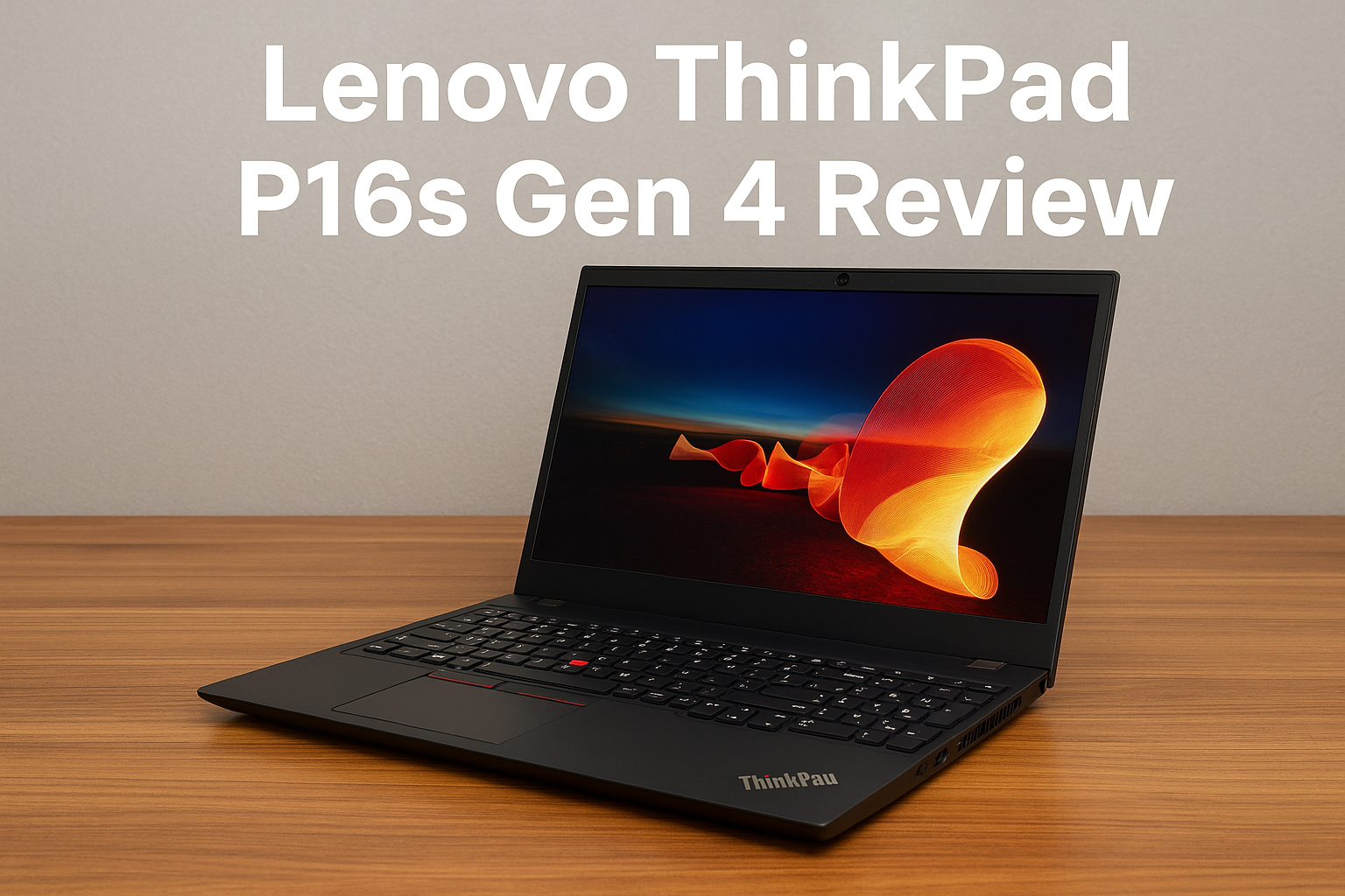 Lenovo ThinkPad P16s Gen 4 Review