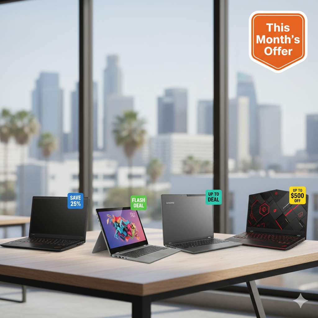 Best Lenovo Laptop Deals in Los Angeles