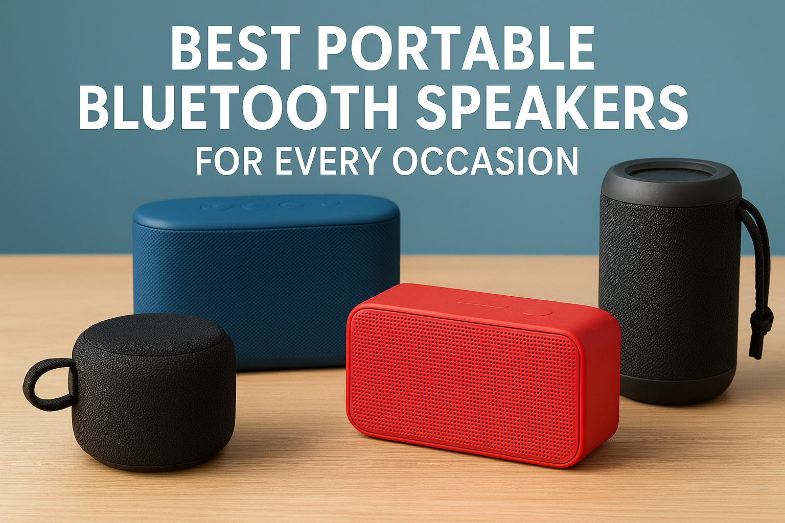 Best Portable Bluetooth Speakers for Every Occasion: Loud, Lightweight & Long-Lasting Sound