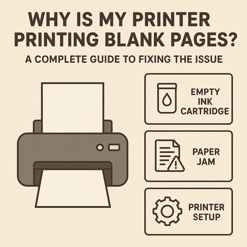 Why Is My Printer Printing Blank Pages