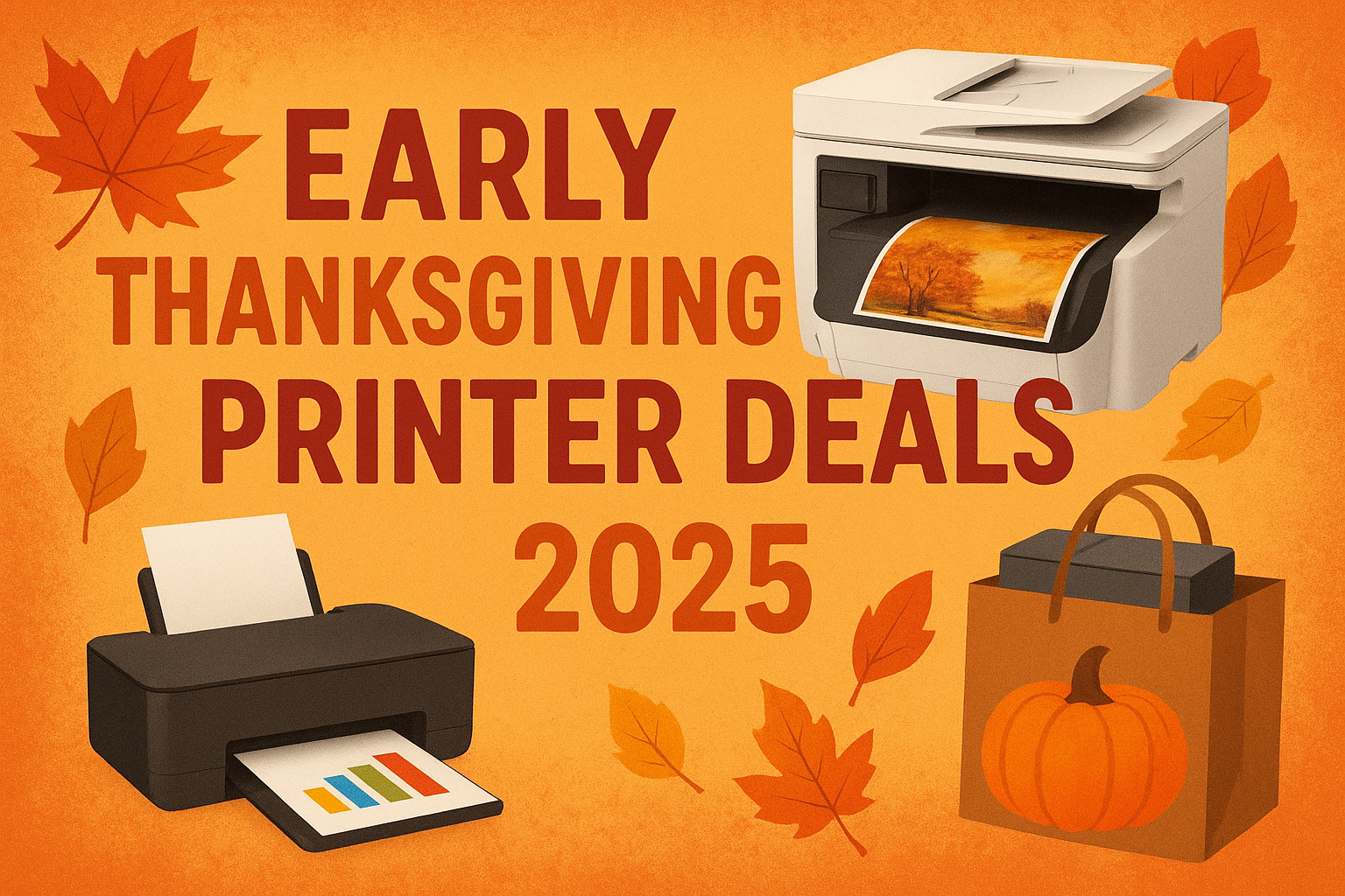 Early Thanksgiving Printer Deals: Save Big on Top Printers Before the Rush Begins