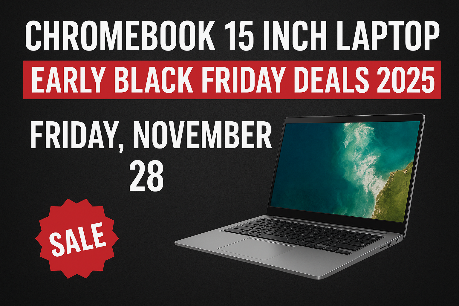 Chromebook 15 Inch Laptop Early Black Friday Deals