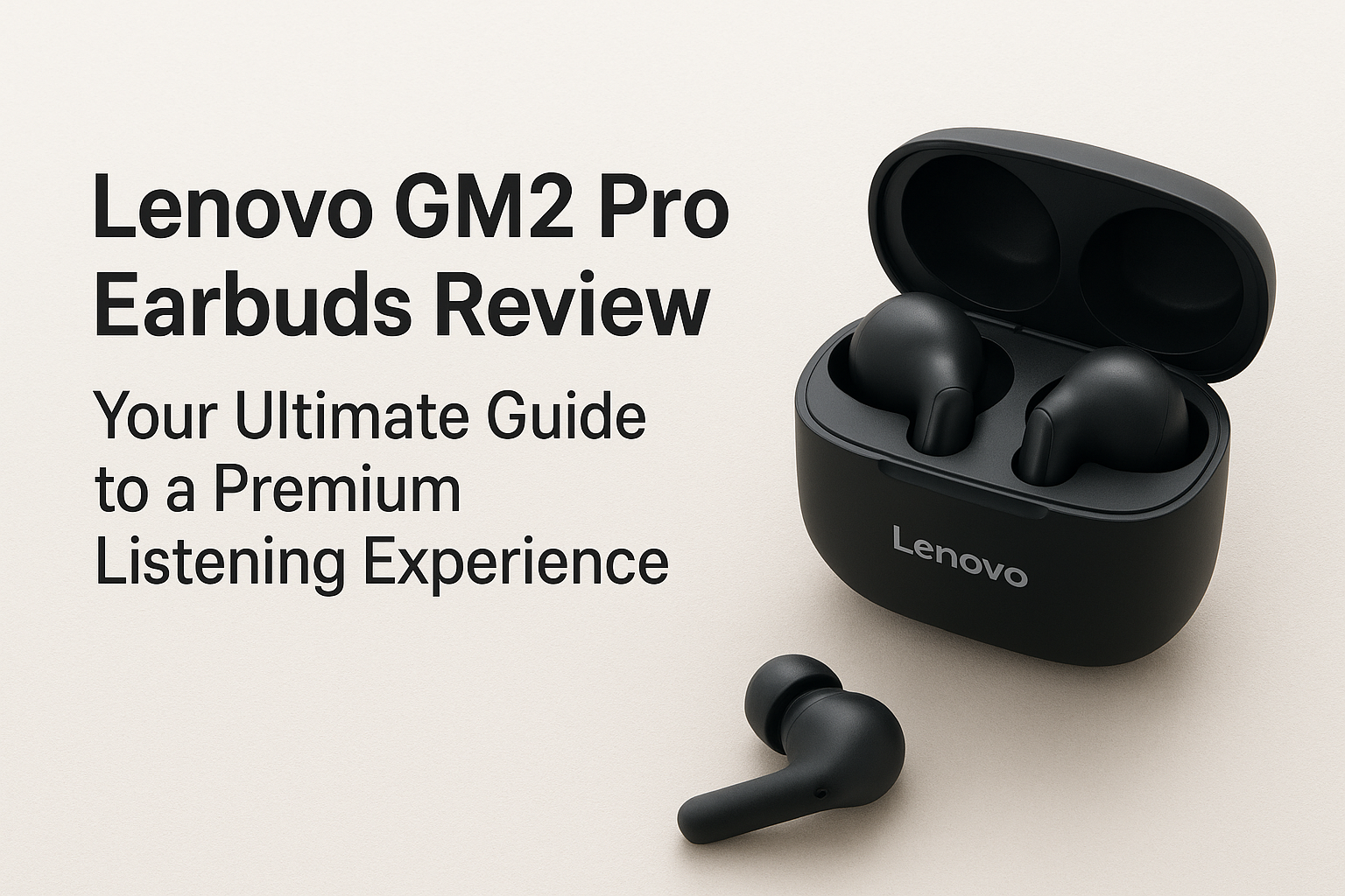 Lenovo GM2 Pro Earbuds Review: Your Ultimate Guide to a Premium Listening Experience