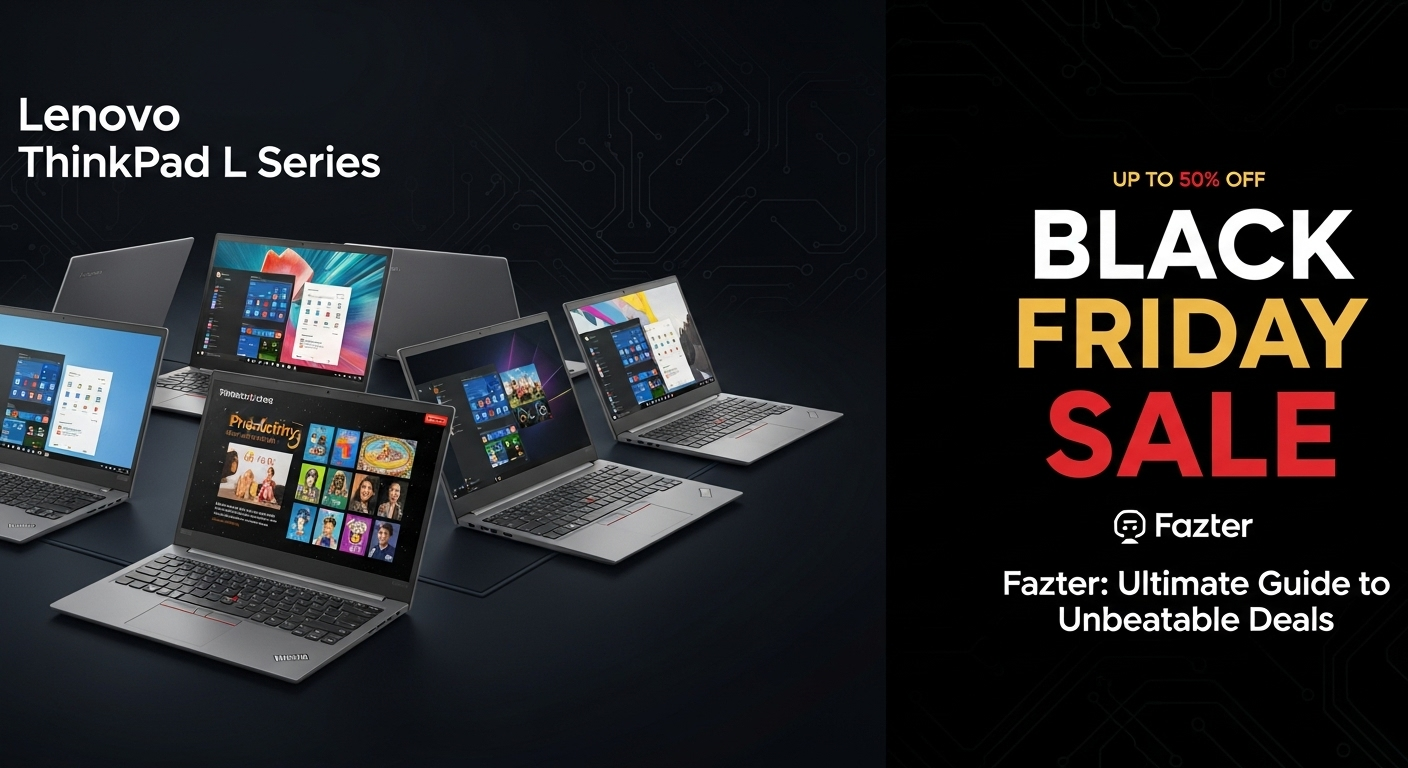 Black Friday Sale Lenovo ThinkPad L Series on Fazter: Ultimate Guide to Unbeatable Deals