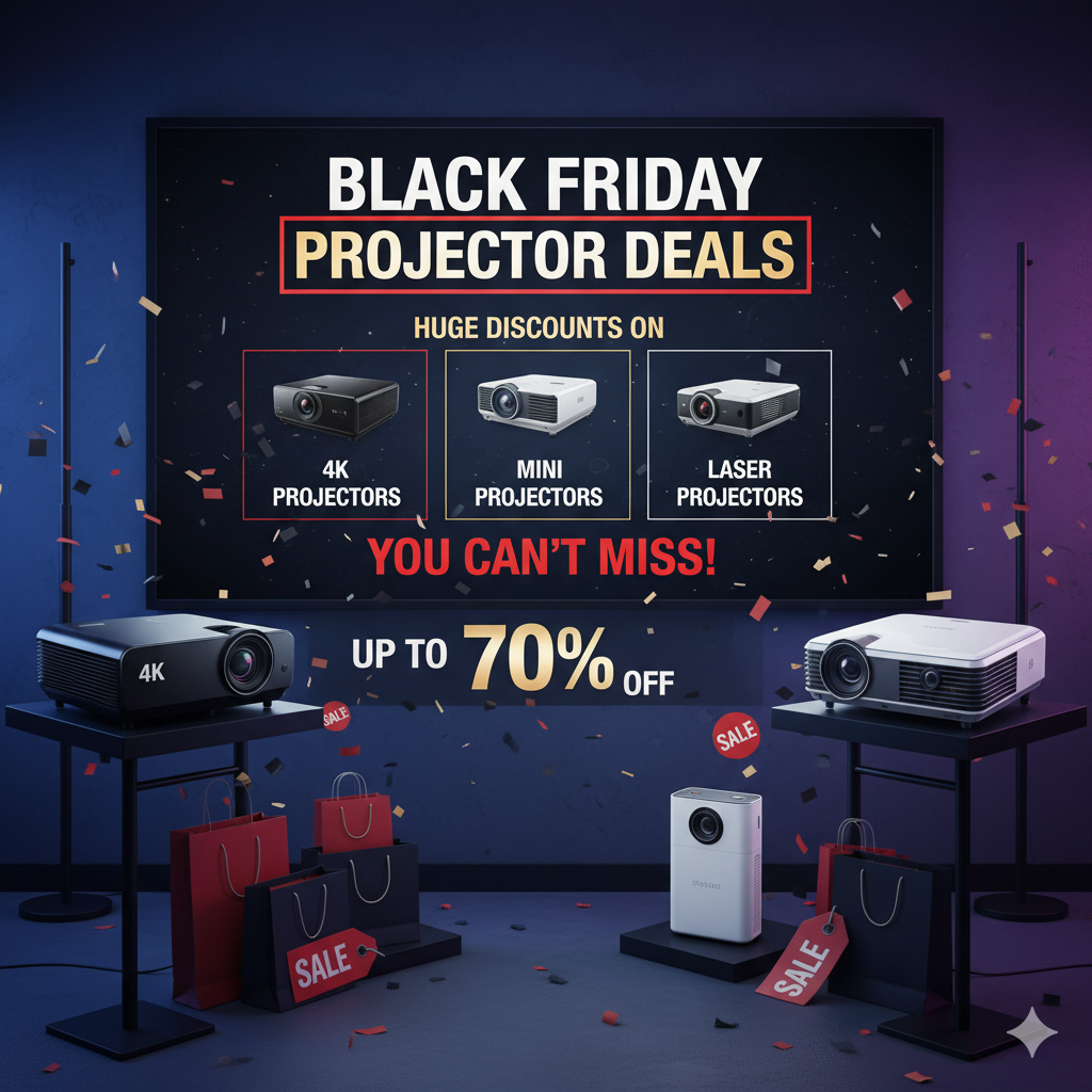Black Friday Projector Deals : Huge Discounts on 4K, Mini, and Laser Projectors You Can’t Miss