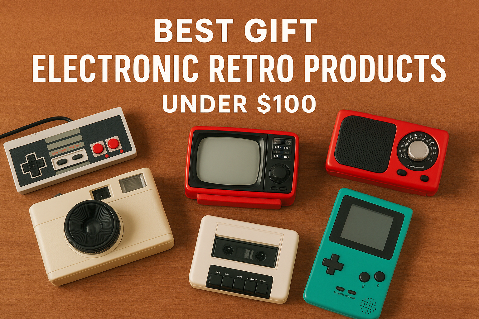 Best Gift Electronic Retro Products Under $100: Perfect for Nostalgic Tech Lovers