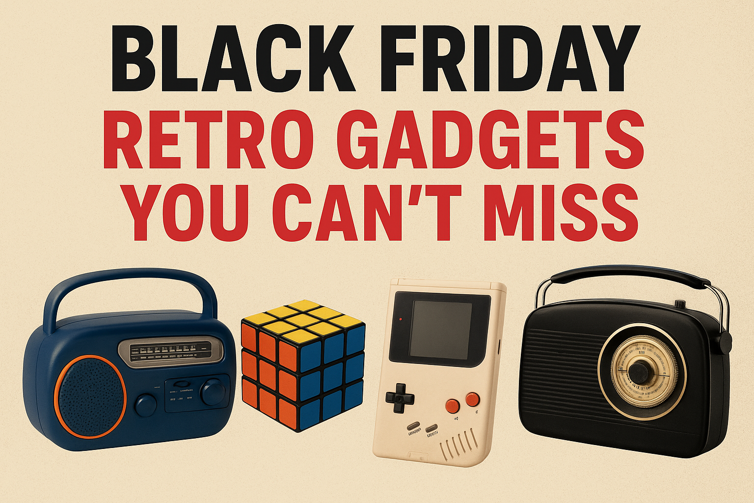 Black Friday Retro Gadgets You Can’t Miss