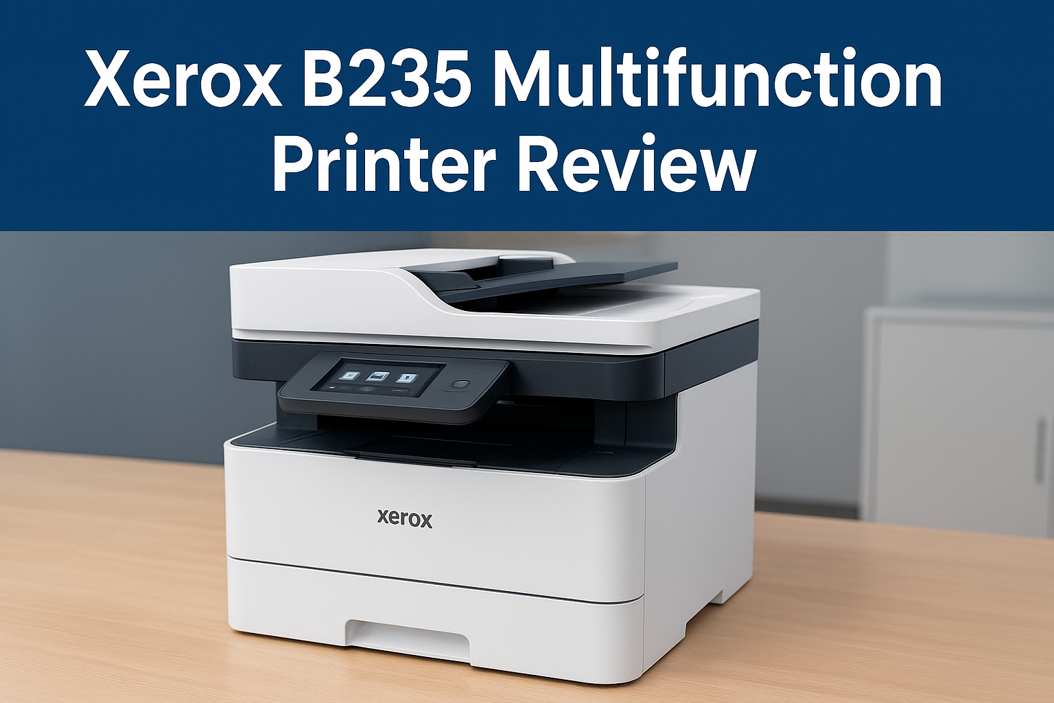 Xerox B235 Multifunction Printer Review: Compact, Smart & Reliable All-in-One for Modern Workspaces