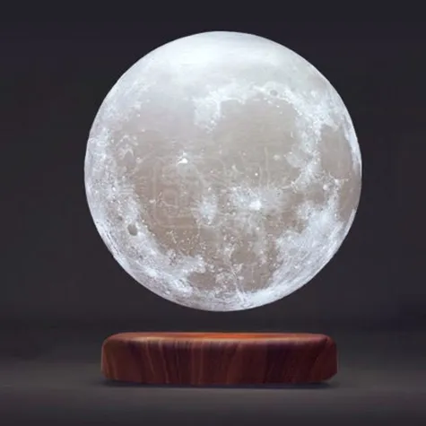 3D Magnetic Levitation Moon Lamp Night Light Rotat