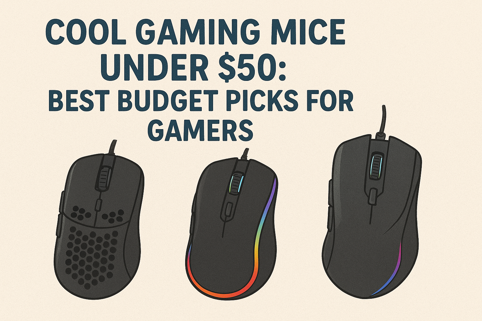 Cool Gaming Mice under $50