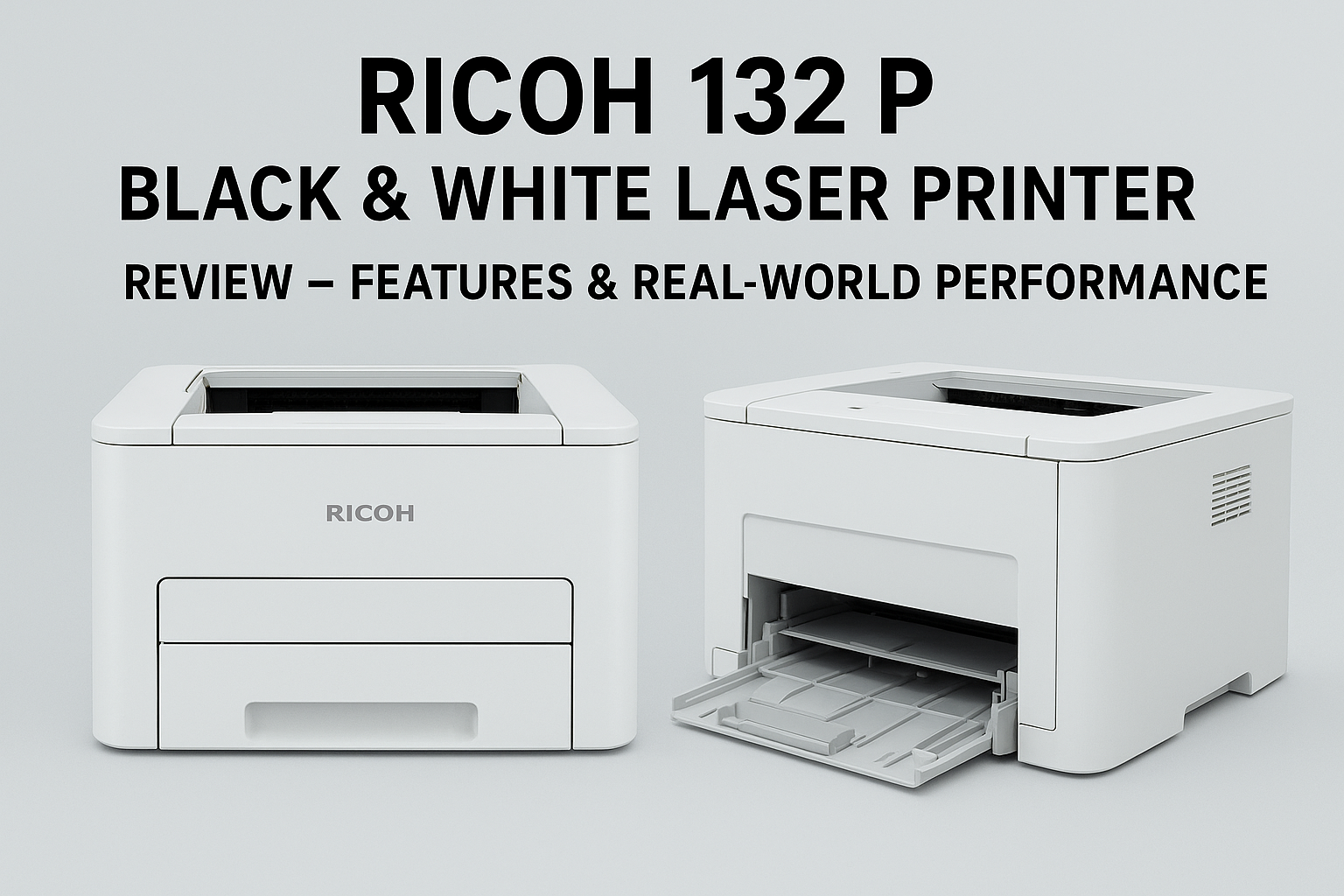 Ricoh 132P Black & White Laser Printer Review–  Features & Real-World Performance