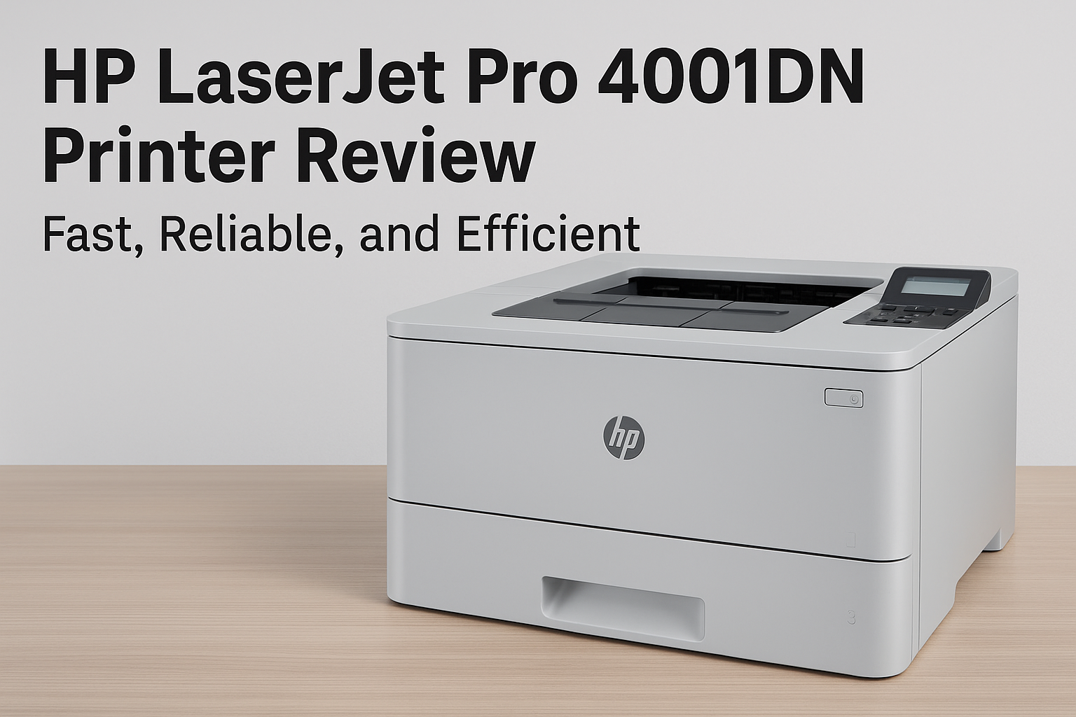 HP LaserJet Pro 4001DN Printer Review – Fast, Reliable, and Efficient