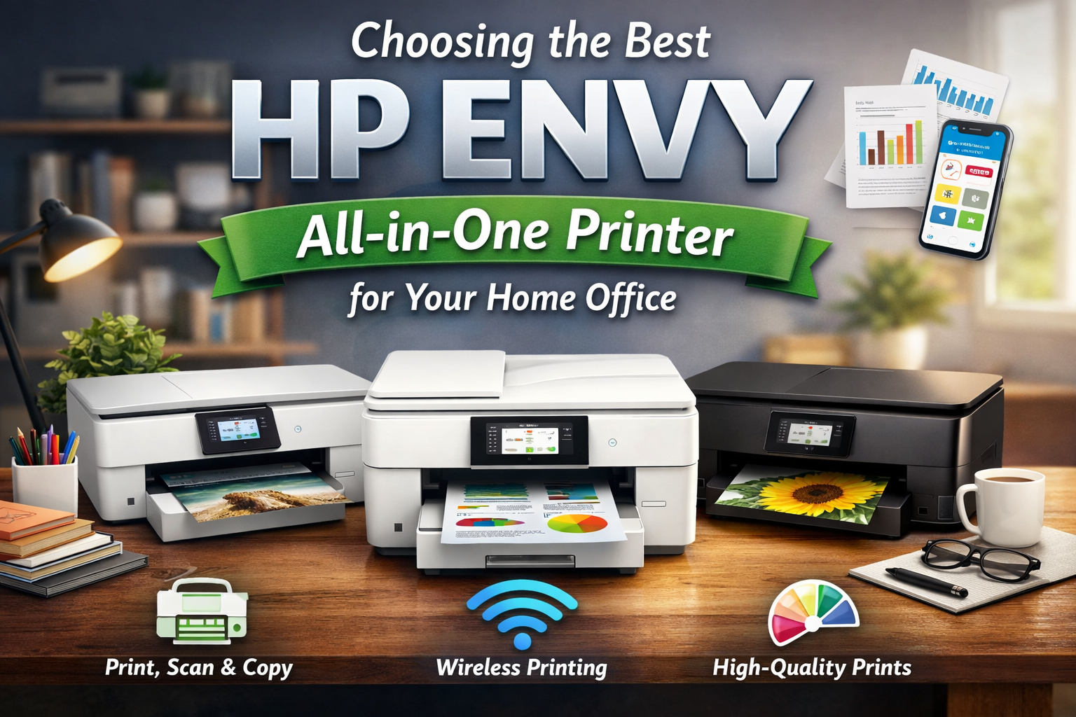 Choosing the Best HP ENVY All-in-One Printer for Your Home Office