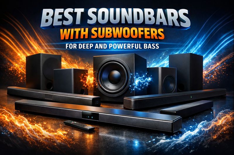Best Soundbars with Subwoofers for Deep and Powerful Bass