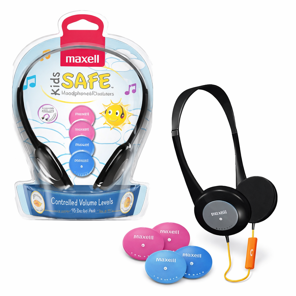 KHP-2 Kids Safe Children’s Headphones – Wired 3.5mm Volume Limiting