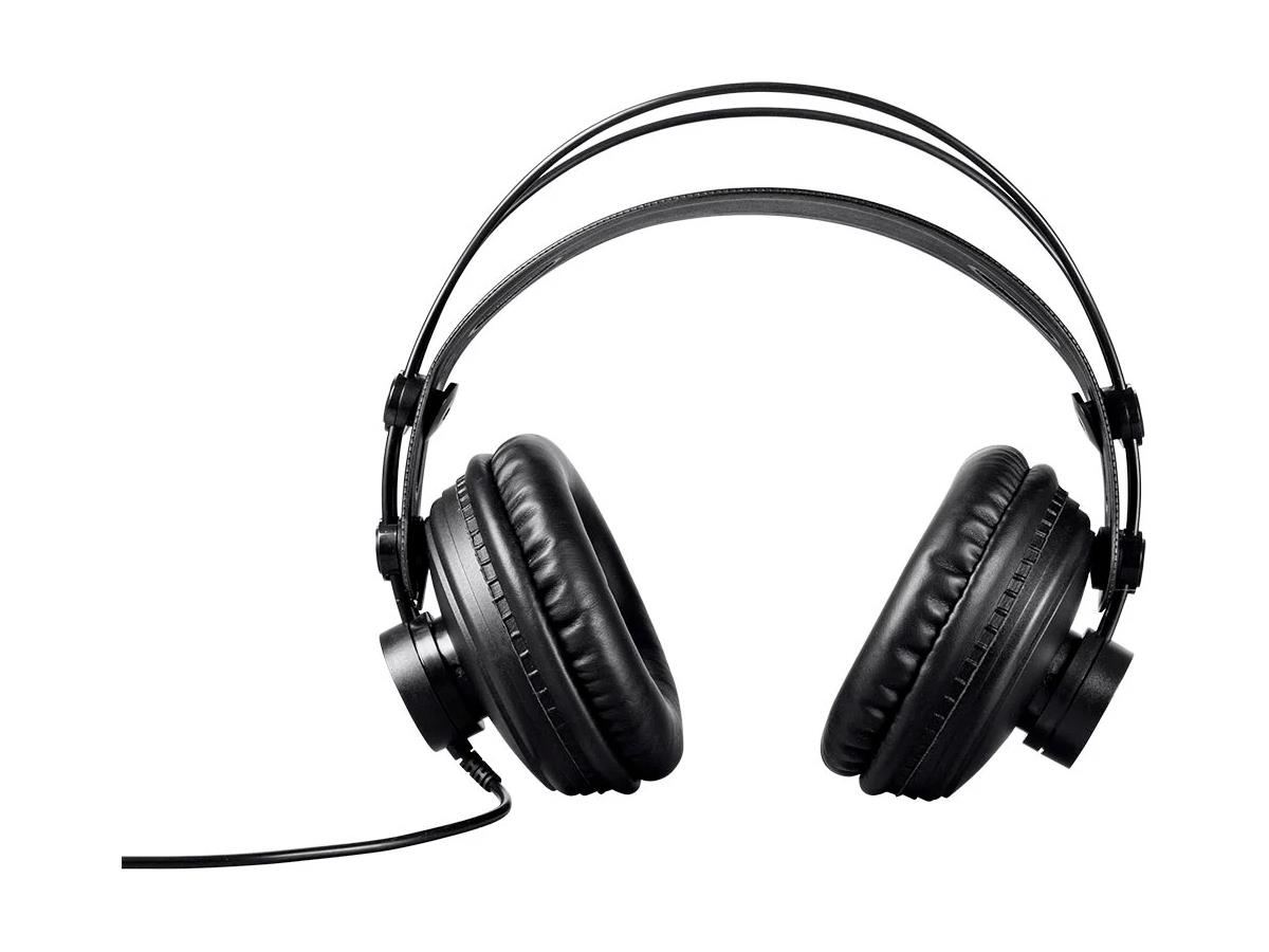 Monoprice Modern Retro Over Ear Headphones Wired Stereo 16150