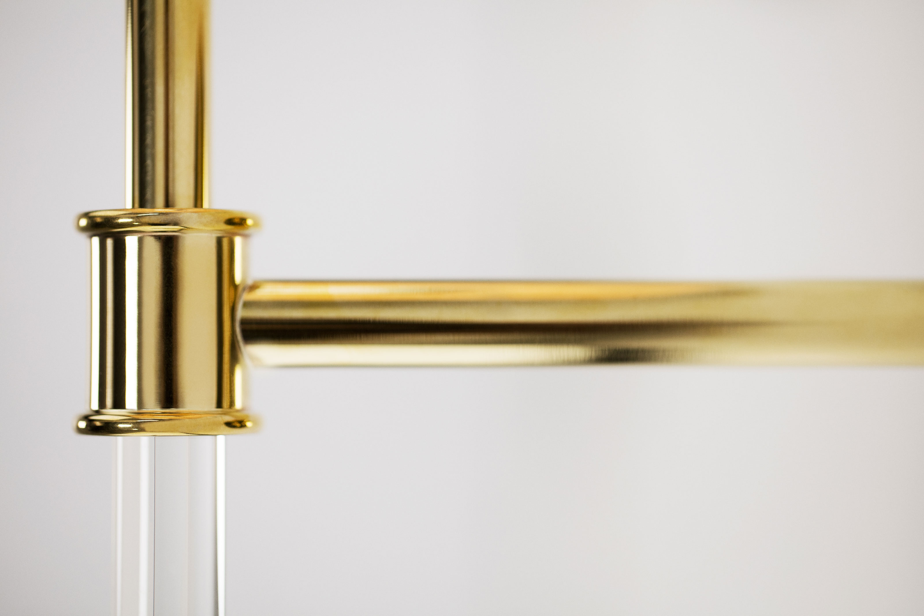 Rustic Brass Towel Bar – Nickey Kehoe Inc.