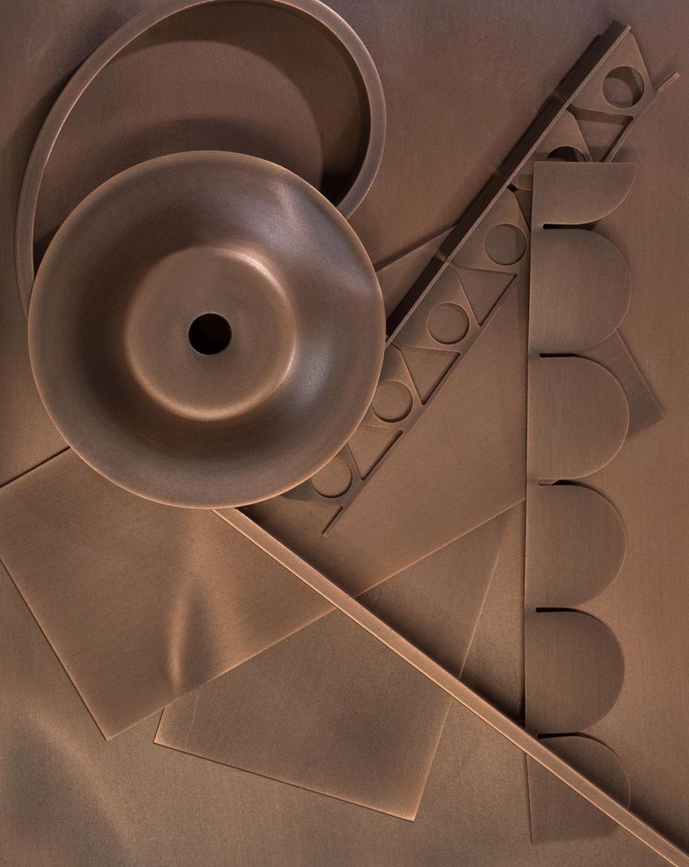 Metal Sample: Darkened Copper