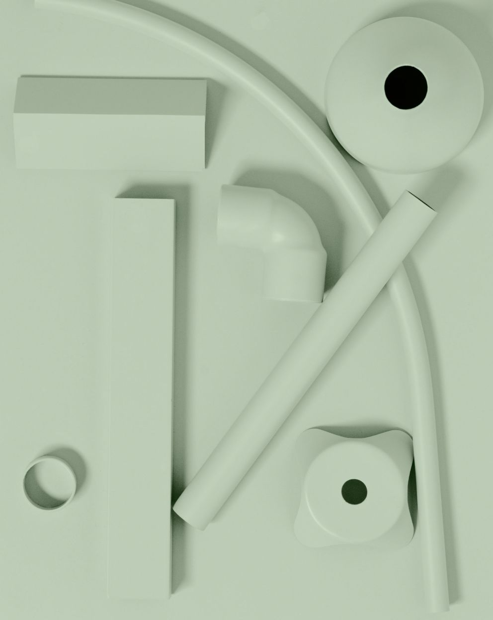 Metal Sample: Gallery Green Metal Sample: Gallery Green