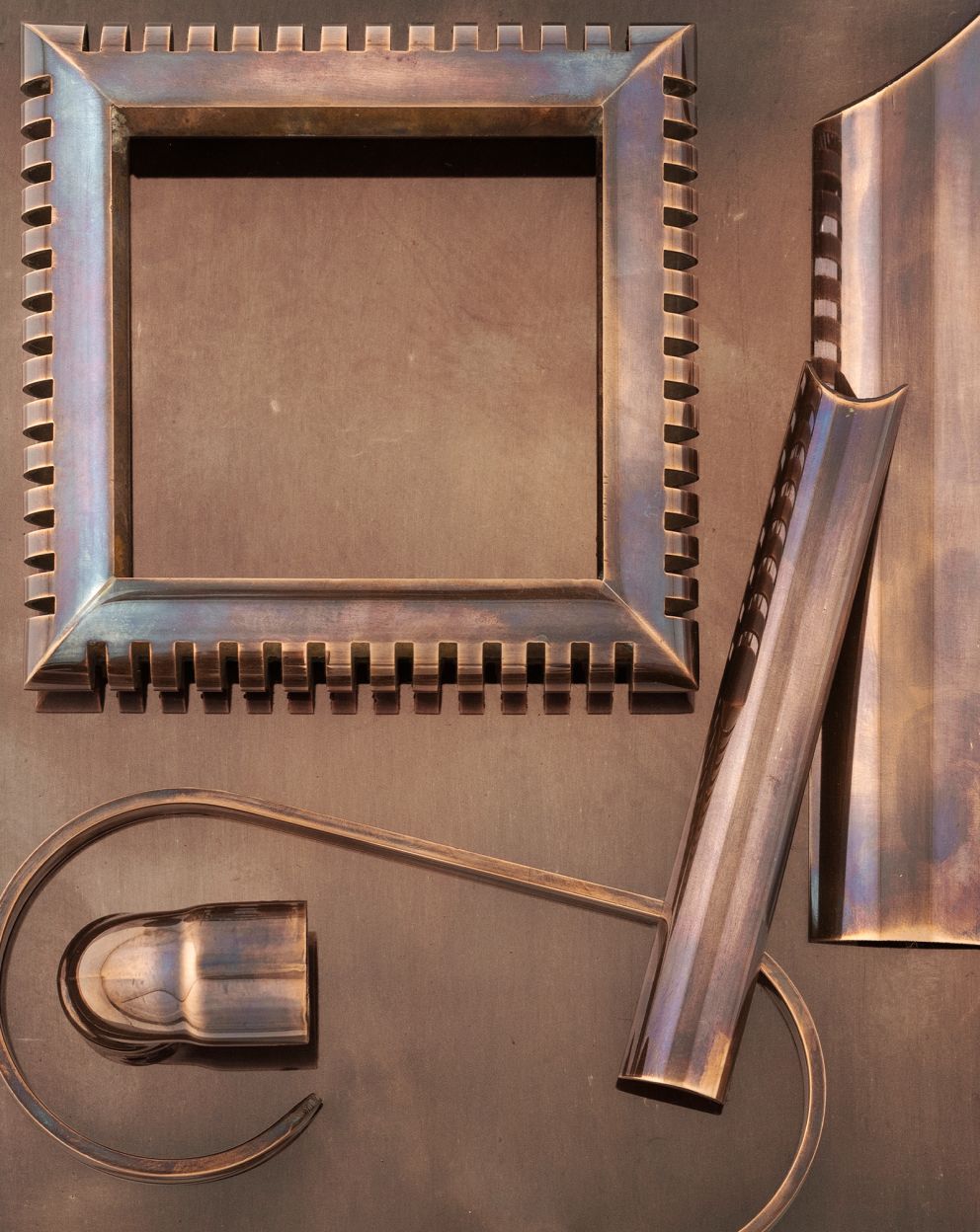 Metal Sample: Tarnished Copper